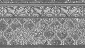 Бордюр Alhambra Silver Zocalo 11x29