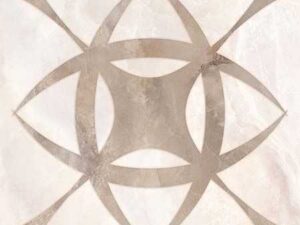 Декор Cira Roseton marfil 60x60