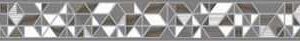 Бордюр Polaris напольный серый 5x59